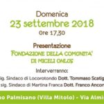 La Comunità di Miceli onlus si presenta a Locorotondo
